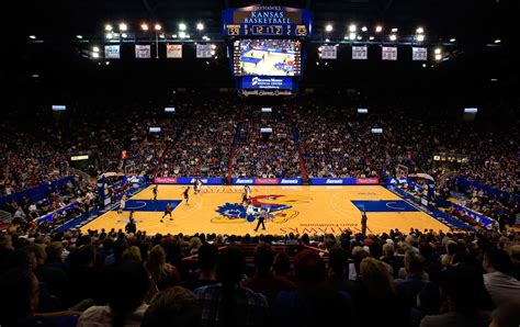 Allen Fieldhouse is an indoor arena on the University of Kansas campus