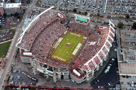 Capacity of williams brice stadium. The stadium, known as the “Cock Pit” to fans, can be expanded, as happened against the University of Georgia when 85,000 fans showed up. Williams-Brice Stadium is a historic landmark that was built by the Works Progress Administration (WPA) in 1934, thanks to President Roosevelt’s New Deal plan. 
