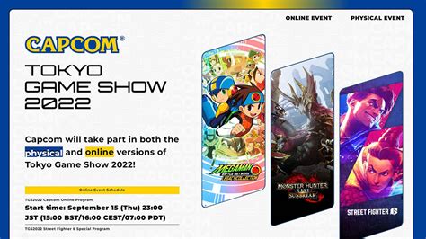 Capcom will stream two presentations at Tokyo Game Show VGC