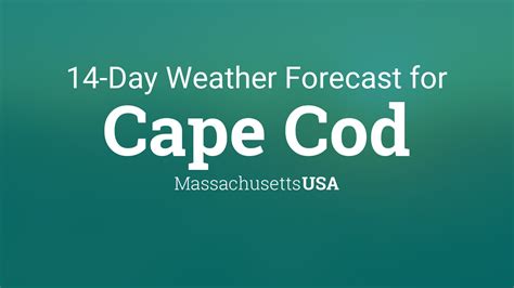 Cape Cod Extended Forecast