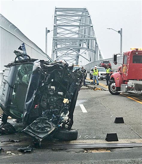 Cape cod sagamore bridge accident. What we know. LOCAL. Crash just before Sagamore Bridge sends 'multiple victims' to hospital, closes Route 3. Cape Cod Times Staff. 0:05. 0:45. Three people … 