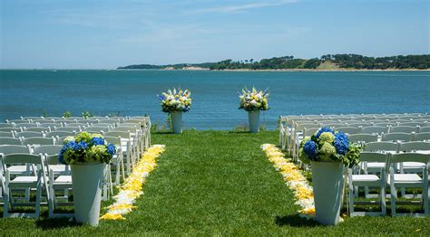 Cape cod wedding venues. Outdoor Event Space. Picture yourself nestled atop one of the highest vistas on all of Cape Cod, against a backdrop of sweeping sunsets and charming New England panoramas. At The Cape Club, let our expert event professi. Best of Weddings. Request Quote. North Falmouth, MA. 4.7 (64) Sea Crest Beach Hotel. 300+ Guests. 