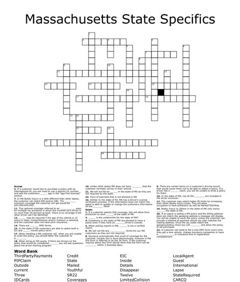 Cape in massachusetts crossword. The Crossword Solver found 30 answers to "a cape you can't wear in massachusetts", 3 letters crossword clue. The Crossword Solver finds answers to classic crosswords and cryptic crossword puzzles. Enter the length or pattern for better results. Click the answer to find similar crossword clues. 