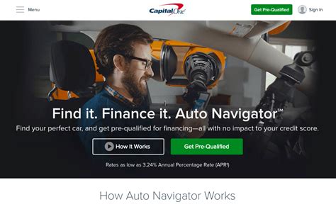 Capital 1 auto navigator. Qualifying for a car loan after bankruptcy is doable, but it can take a little more work than buying a car when in good financial standing. The key to qualifying for a car loan after bankruptcy is to improve your credit score and save for a solid down payment. Improve your credit score. To improve your credit score: Start making on-time ... 