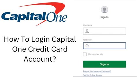 Capital One Account Log In 