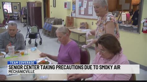Capital Region seniors battling the hazy condition caused by Canadian wild fires
