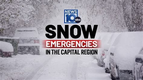 Capital Region snow emergencies for March 13-14 storm