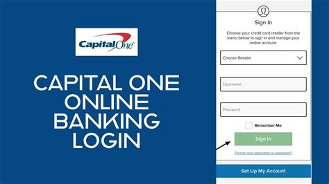 Capital one bank online login. Capital One 