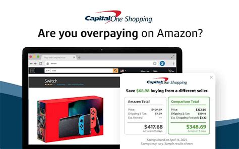 Capital one browser extension. Capital One Shopping has a browser extension that searches for coupons and alerts you if there are any available. It automatically uses these on online shopping websites. This, in effect, saves you even more money on your purchases. It also features a tool that compares the price of the items you’re shopping for against other retailers. 