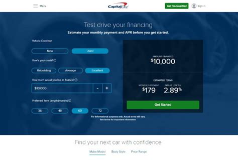 Capital one car finder. Apply online for a new or used Car Loan from Capital One Auto Finance. Get approved for a financing based on your needs and within your budget, with competitive lending rates. 