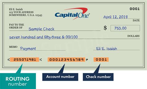 BANK INFORMATION. Bank Name: Capital One. Bank Type: National Bank. FDIC Insurance: Certificate #4297. Routing Number: N/A. Online Banking: capitalone.com.