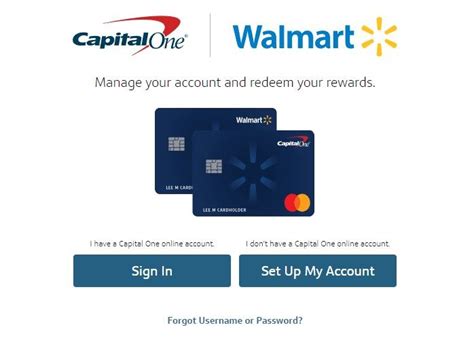 Capital one walmart credit card login. Things To Know About Capital one walmart credit card login. 