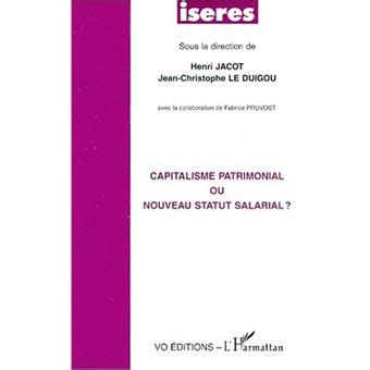 Capitalisme patrimonial ou nouveau statut salarial?. - Manual classification and computer assisted interpretation of thematic mapper tm.