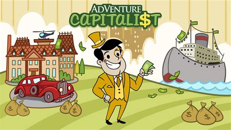 Capitalistic adventurer. Jan 1, 2023 · Adventure Capitalist is a great Capitalism simulator game for Android and iOS by Kongregate in which you run your own business and earn a huge amount of money and attract angel investors. Our Adventure Capitalist tips cheats and guide will help you in earning trillions in minutes, progress fast, get free gold 
