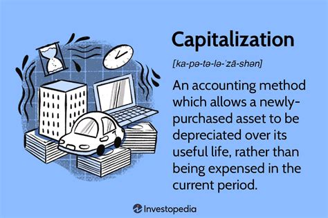 Capitalization What It Means in Accounting and Finance