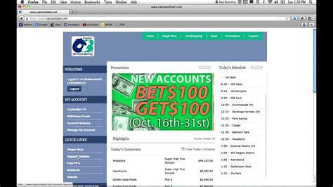 Download Capital OTB and get all the racing information you need right at your fingertips. Watch, wager and win from your mobile device. Stay up-to-date on Thoroughbred and Harness tracks across the country and the world from Capital OTB’s conveniently accessible site and check out scratches and changes, race results, expert handicapping picks and simulcast schedules with a tap on the app .... 
