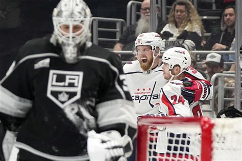 Capitals hold off Kings 2-1 to snap LA’s winning streak at 5