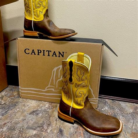 Capitan boots. Customers gave Capitan Boots from United States 4.7 out of 5 stars based on 1018 reviews. Browse customer photos and videos on Judge.me for 76 products. We use cookies to improve your experience, analyze site traffic and send targeted advertisements. 
