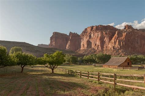 Capitol Reef National Park Orchards In Fruita Visit Utah