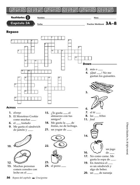 Capitulo 3a 8 repaso crossword answers. Things To Know About Capitulo 3a 8 repaso crossword answers. 