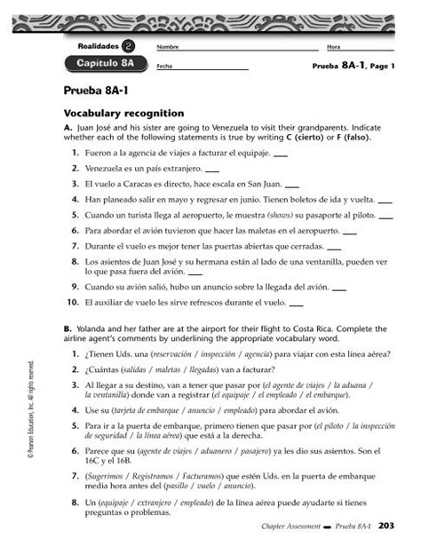 Capítulo 8A Fecha Practice Workbook 8A–1 Realidades WEB CODE jcd-0801 monumento Modelo museo Real08a.qxd (139-147) 1/25/03 2:06 PM Page 139. Title: Real08a.qxd (139-147) Author: Jan Ewing Created Date:
