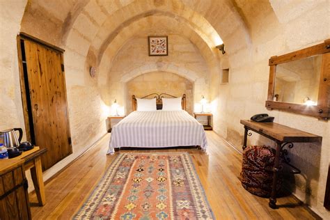 Cappadocia cave suites. 4.1. Value. 4.1. Roma Cave Suite offers a selection of traditional cave-style rooms built into a hillside in Göreme. The restaurant serves specialty kebabs and provides views across Cappadocia from the terrace. Guest bedrooms feature polished wooden floors and vaulted stone ceilings. Each room has an en suite bathroom with modern amenities. 