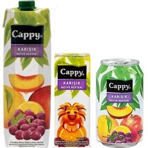 Cappy meyve suyu içindekiler