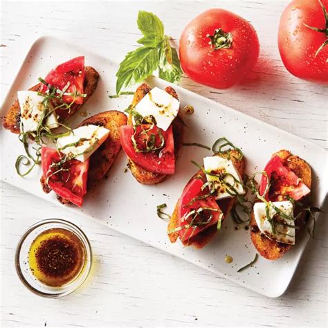 Caprese Crustini Recipe from H-E-B