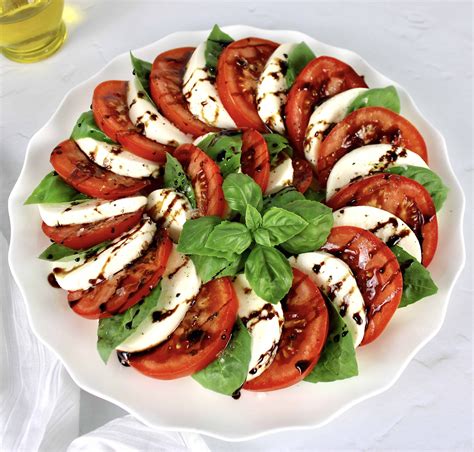 Caprese Salad with Balsamic Reduction