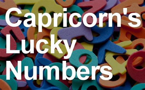 Capricorn lucky pick 3 numbers for tomorrow. Things To Know About Capricorn lucky pick 3 numbers for tomorrow. 