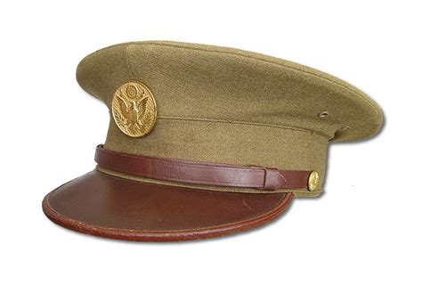 Caps, Service, Wool, Serge, Olive-Drab (Specifications QMC 8-5D