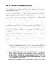 Capstone Course Mentors in the relevant College Question 2 Which one these Course Hero