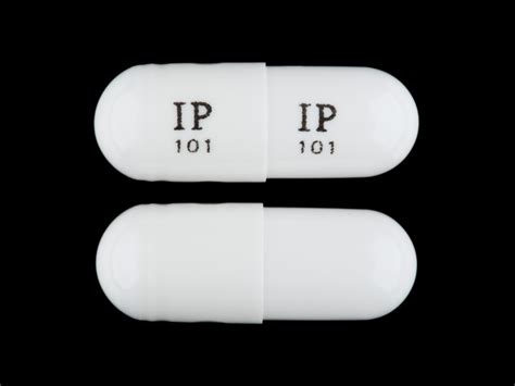 Capsule ip 101. The following drug pill images match your search criteria. Search Results. Search Again. Results 1 - 5 of 5 for " 104 Yellow and Capsule/Oblong". 1 / 3. 104. Gabapentin. Strength. 300 mg. 