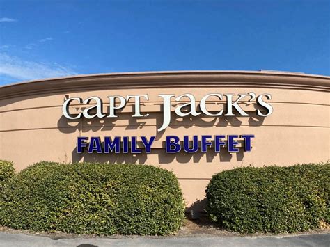 Delivery & Pickup Options - 302 reviews of Capt Jack's Family Buffet "Okay, first of all, this is an "all you can eat "place. It is closed during the off season from about Labor Day to Spring Break in March. If you love snow crab legs and lots of them, this is the place to go. They keep bringing them out hot and fresh.. 