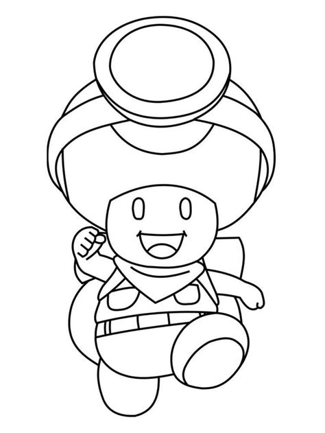 Captain Toad Coloring Pages Coloring Pages