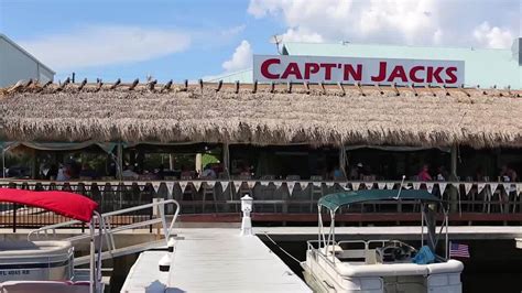 Capt'n Jack's Waterfront Grille - The Best Seafood & Waterfront Dining in Tarpon Springs, Florida. Captain's Platter. Every MONDAY. Flounder, Shrimp, Scallops and a Crab …. 