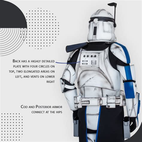 Captain rex armor kit.  Specifically the pauldron and holsters.  Check o...