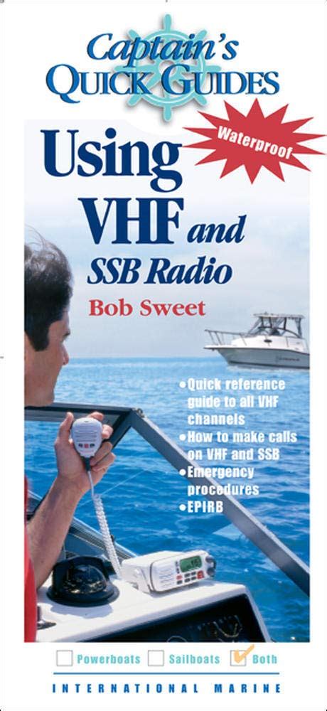 Captains quickguides using vhf and ssb radios. - Hesston 4570 owner manual hay baler.