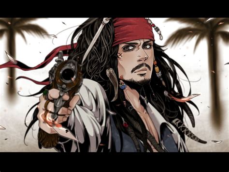 Captian Jack Sparrow Anime