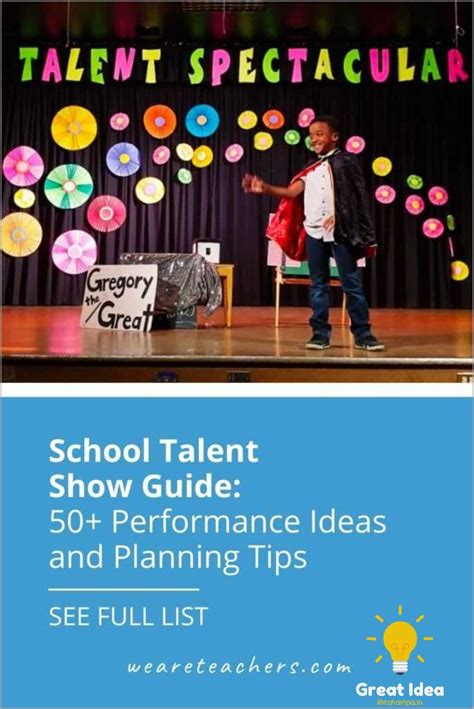 Captivating Elementary Talent Show Ideas to Unleash Creativity