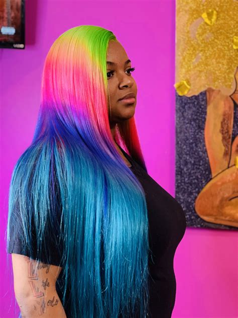 Captivating your Charm with Vibrant Colorful Lace Wigs