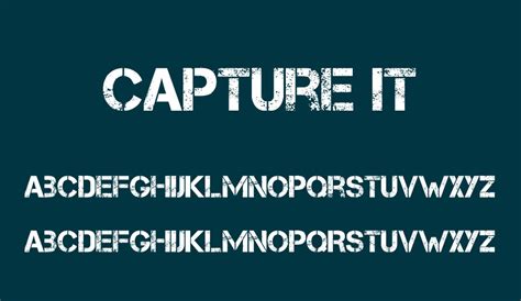 Capture it Font Download For Free, View Sample Text, Rating And More