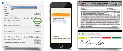 Capturing a ERO Signature in the Software CrossLink Tax Tech Solutions