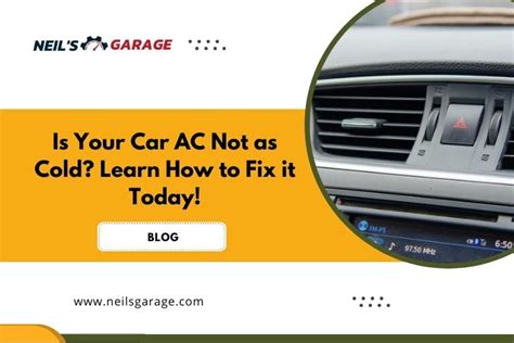 Car AC is charged, not cold? (Best solution) - Belle Haven Shell