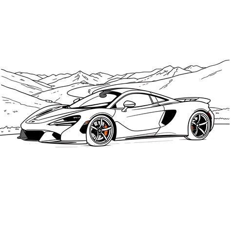 Car Coloring Shee