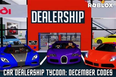 Car Dealership Tycoon codes in Roblox Free Cash November 2022 