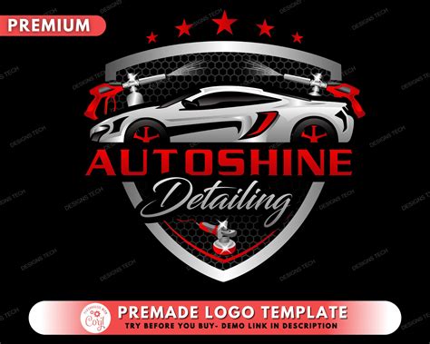Car Detailing Logo Maker Create A Logo For A Auto Detailing And