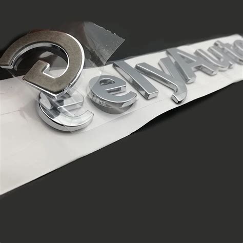 Car Emblems in 3D Chrome Letters YouTube