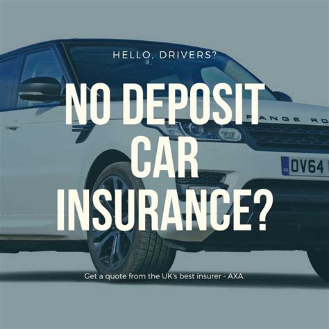 Car Insurance Without Deposit Uk
