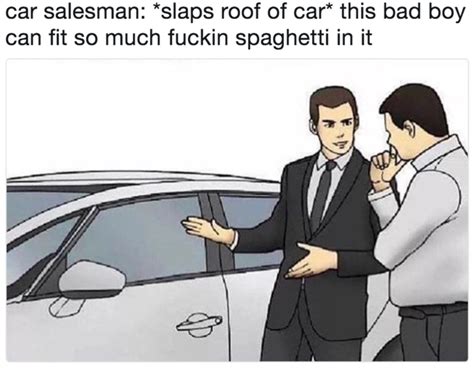 Car Salesman Meme Template